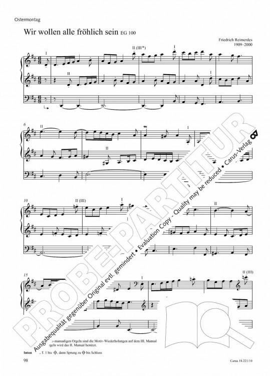 Wir wollen alle fröhlich sein